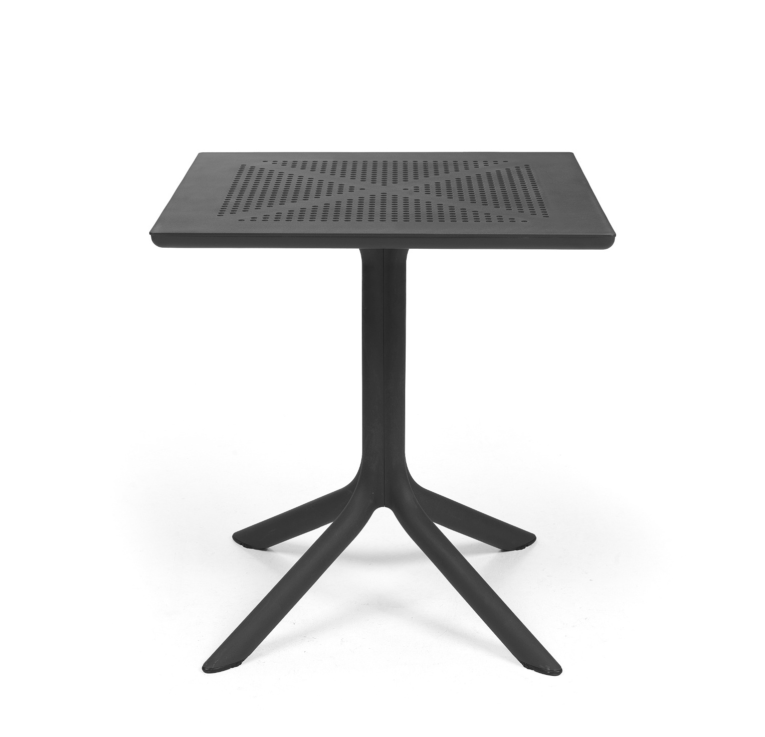 Nardi Clip 70 Gartentisch anthrazit – wetterfestes Outdoor-Design Nardi Clip 70 Gartentisch 70x70 cm, anthrazit, wetterfest, leicht, langlebig, modernes italienisches Outdoor-Design