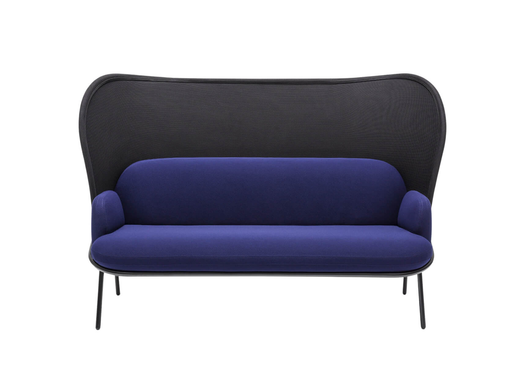 Mesh Highback Sofa mit hohem Schirm Mesh Highback Sofa mit hohem Schirm