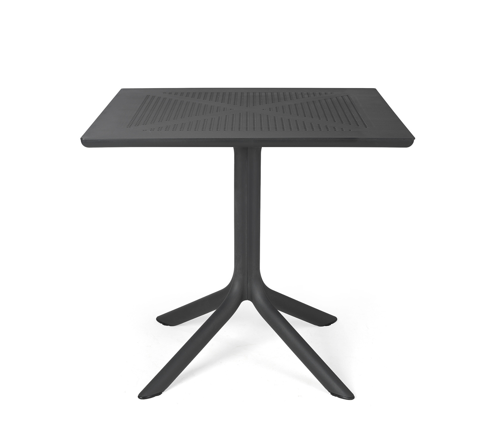 Nardi Clip 80 Gartentisch anthrazit – Outdoor-Tisch 80x80 cm Nardi Clip 80 Gartentisch anthrazit, Outdoor-Tisch 80x80 cm, wetterfest, langlebig, modernes italienisches Design