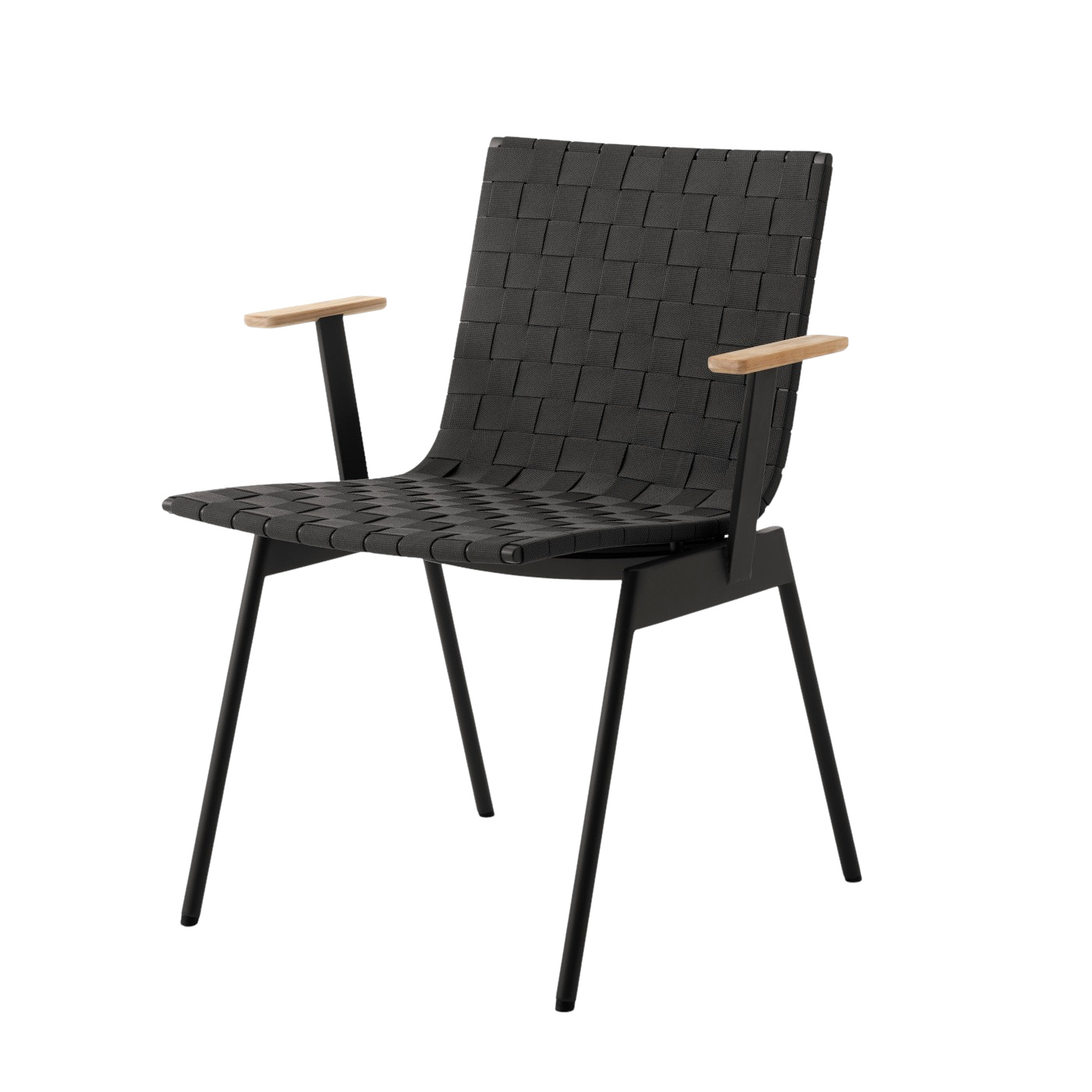 Ville AV34 Armlehnstuhl, schwarz