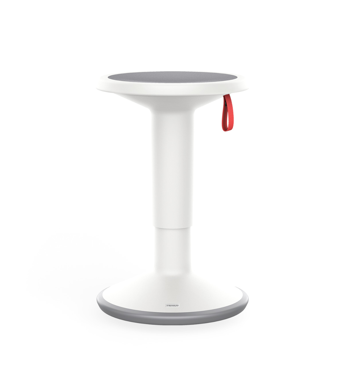 Nachhaltiger Interstuhl UP Hocker aus robustem Kunststoff, langlebig, recyclebar und Made in Germany