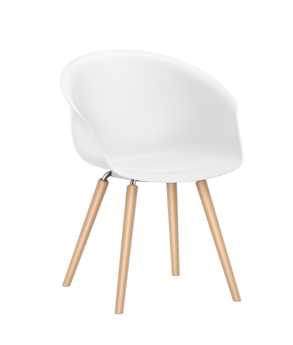 SHUFFLEis1 SU361 Clubsessel von Interstuhl, drehbar, gepolstert, komfortabel, ideal für Büro, Lounge oder Wartebereich