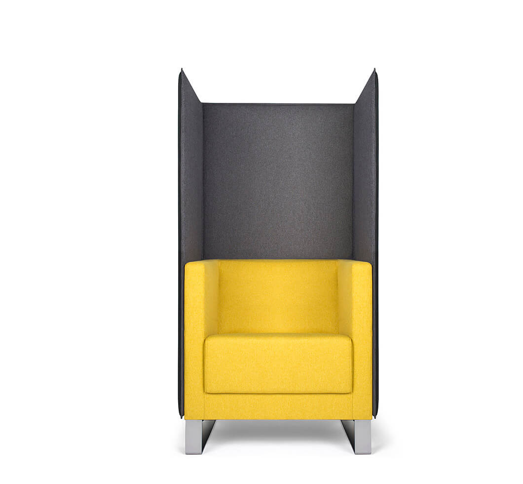 Design-Sessel Profim Vancouver Lite Highback für Büro und Lounge mit hoher Rückenlehne