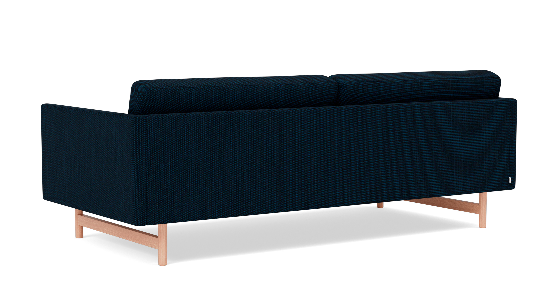 Calmo Sofa 2-Sitzer, 95 cm, eiche lackiert / sunniva 717