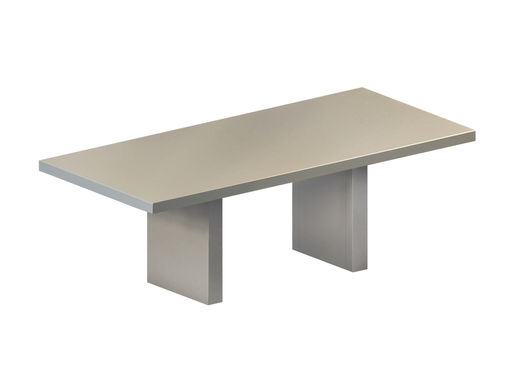 Tommaso Outdoor Tisch, 180 x 90 cm, betongrau