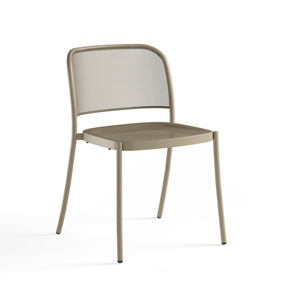 Cafe Gartenstuhl, taupe