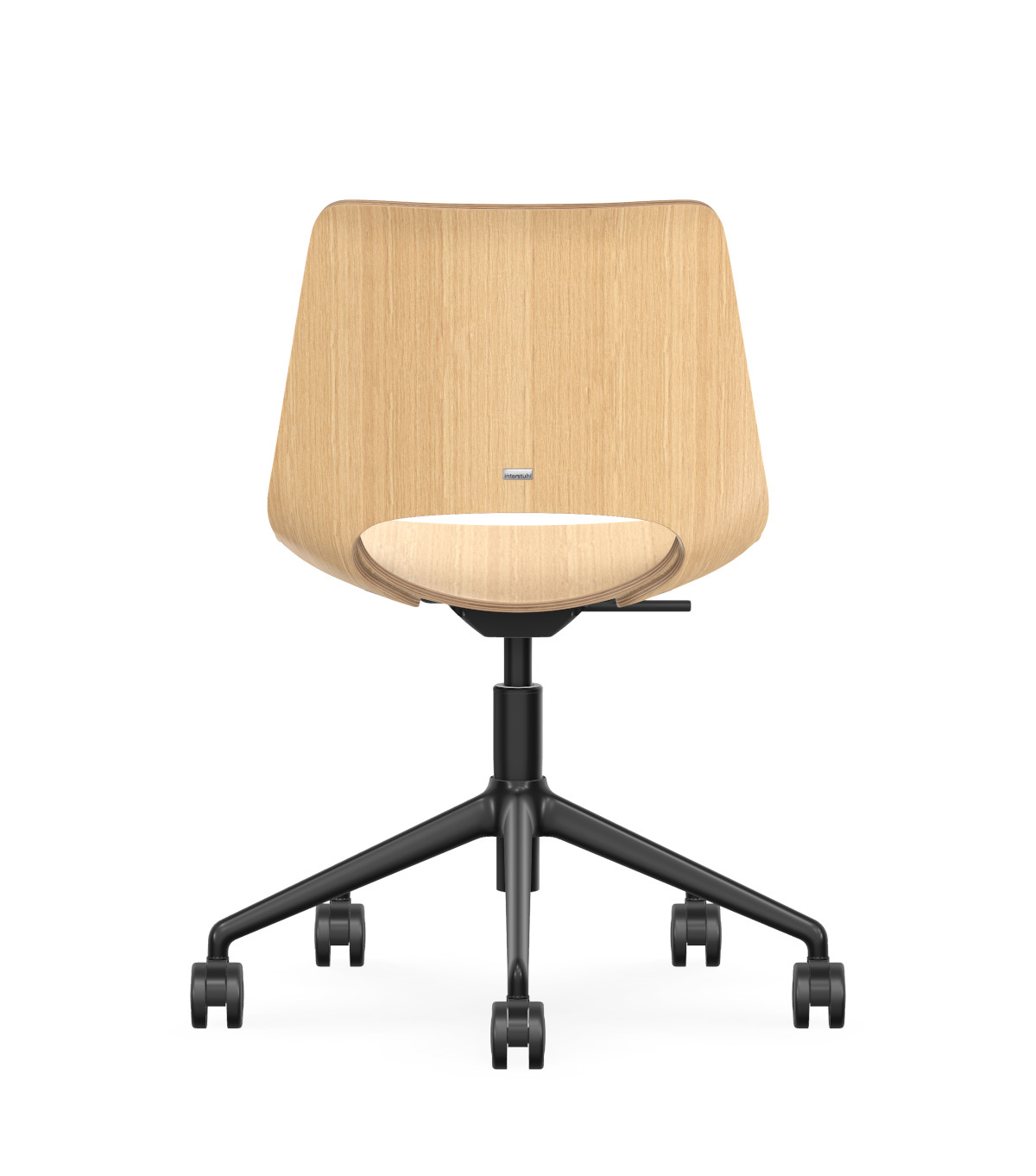 Interstuhl SHUFFLEis1 SU551 Bürostuhl, drehbar, ergonomisch, atmungsaktives Material, höhenverstellbar