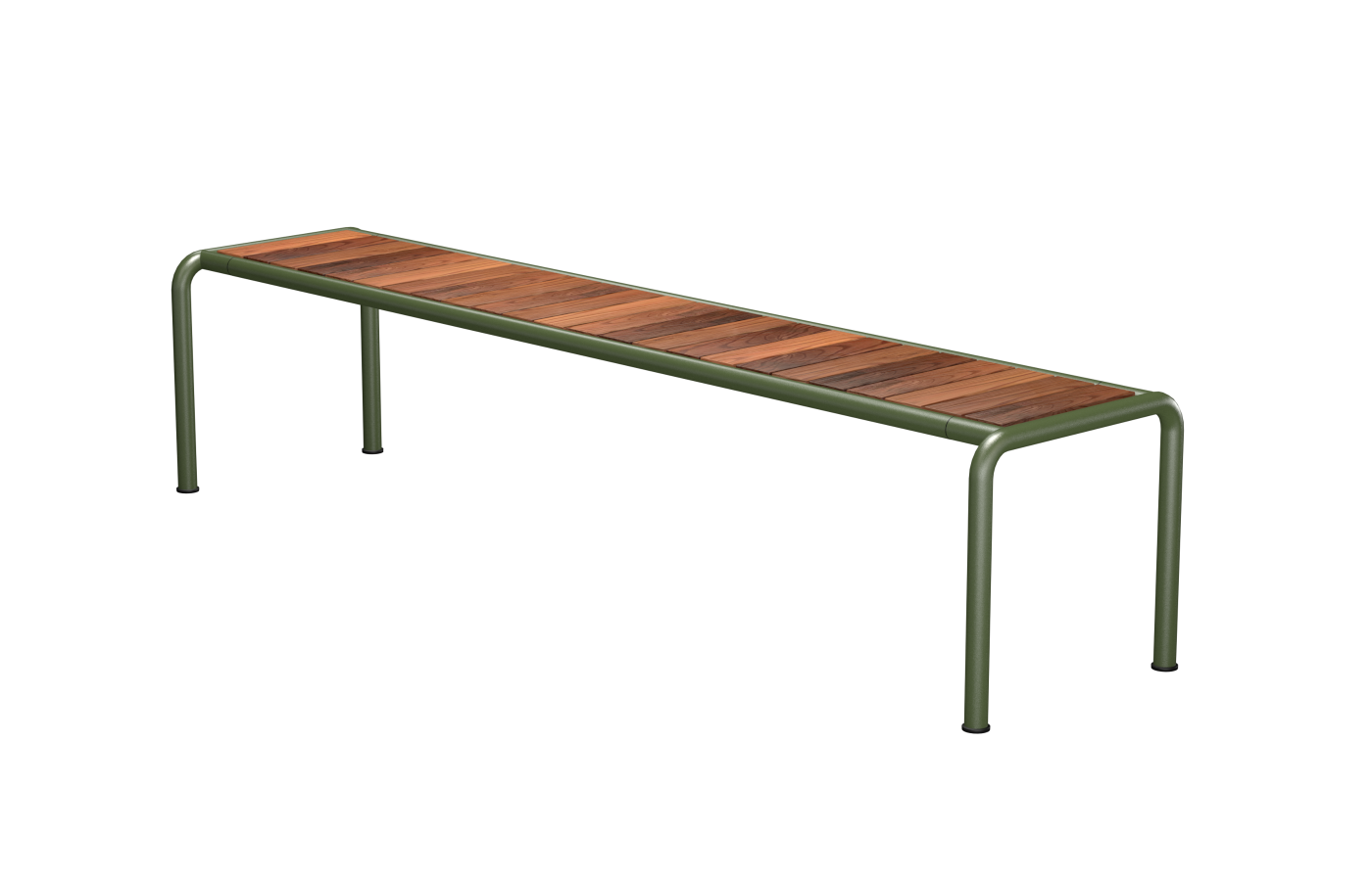 Avanti Gartenbank, 199 cm, olive green / thermo ash