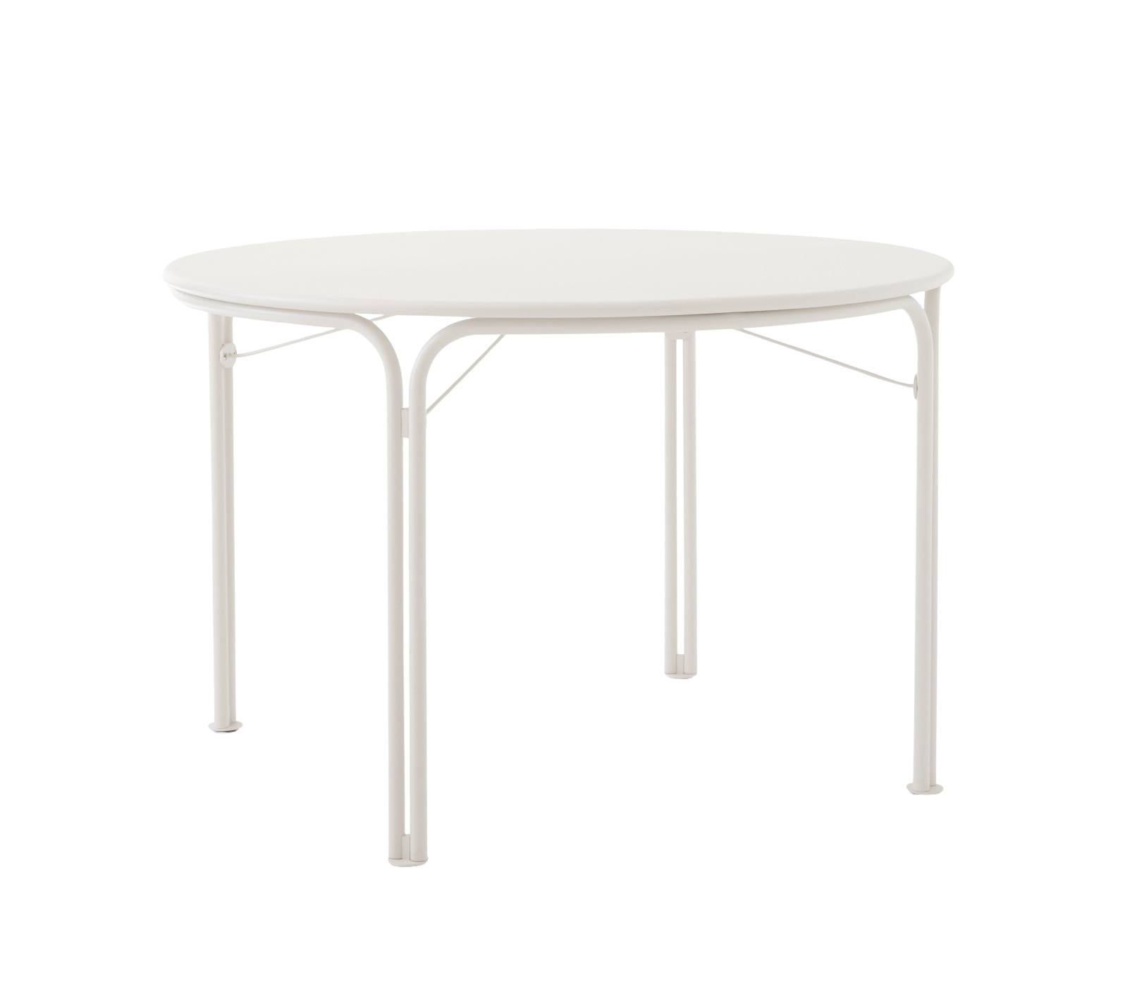 Thorvald SC98 Gartentisch, Ø 115 cm, ivory