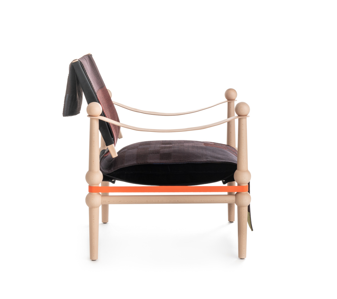 Magis Twain Sessel, Buche natur, ergonomischer Holzstuhl, modernes Design, komfortabel, langlebig
