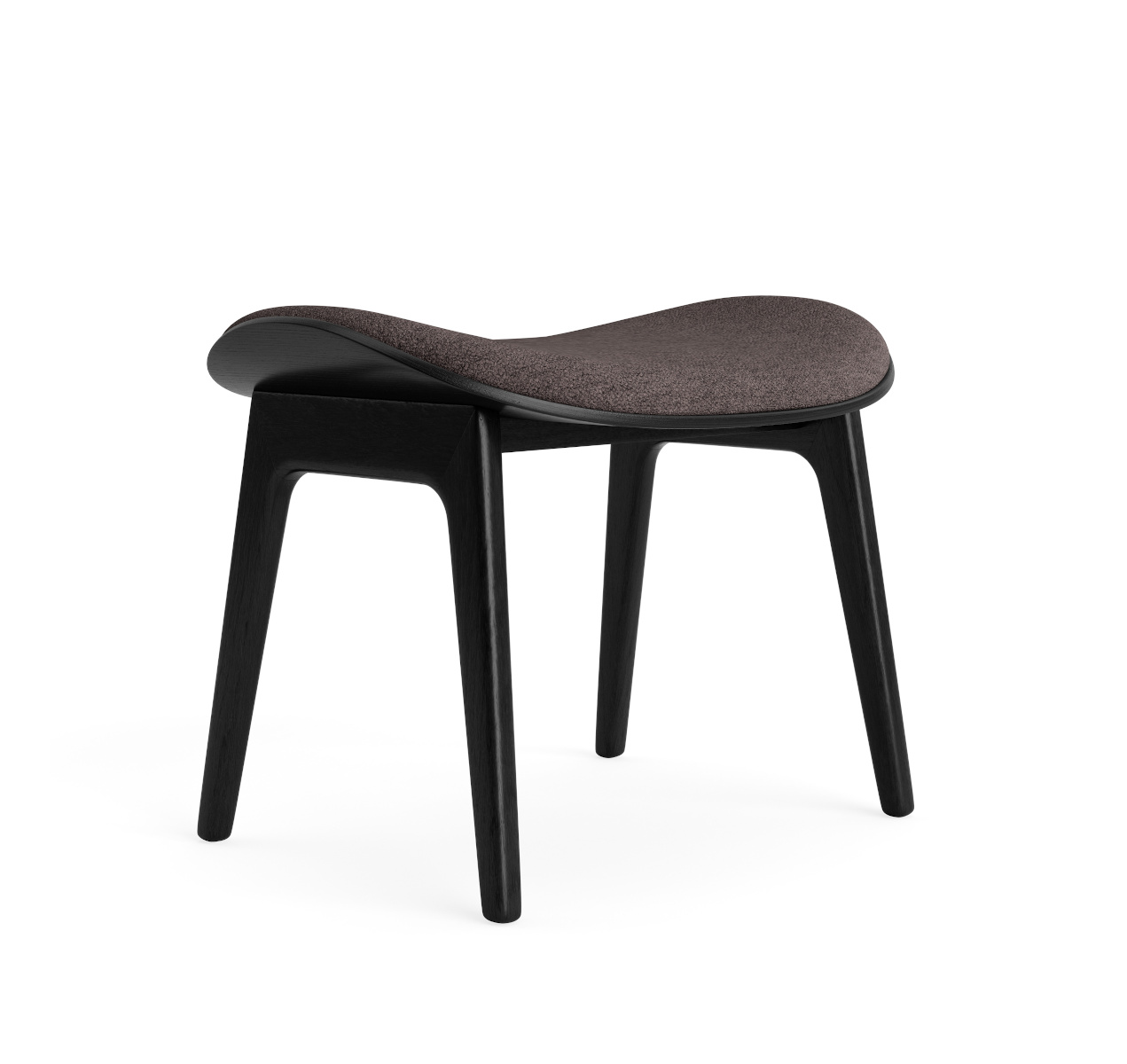 Elephant Hocker, eiche schwarz / barnum col 11