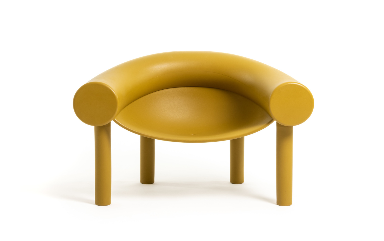 Magis Sam Son Sessel curry, moderner Design-Sessel, komfortabel, hochwertig, italienisches Design