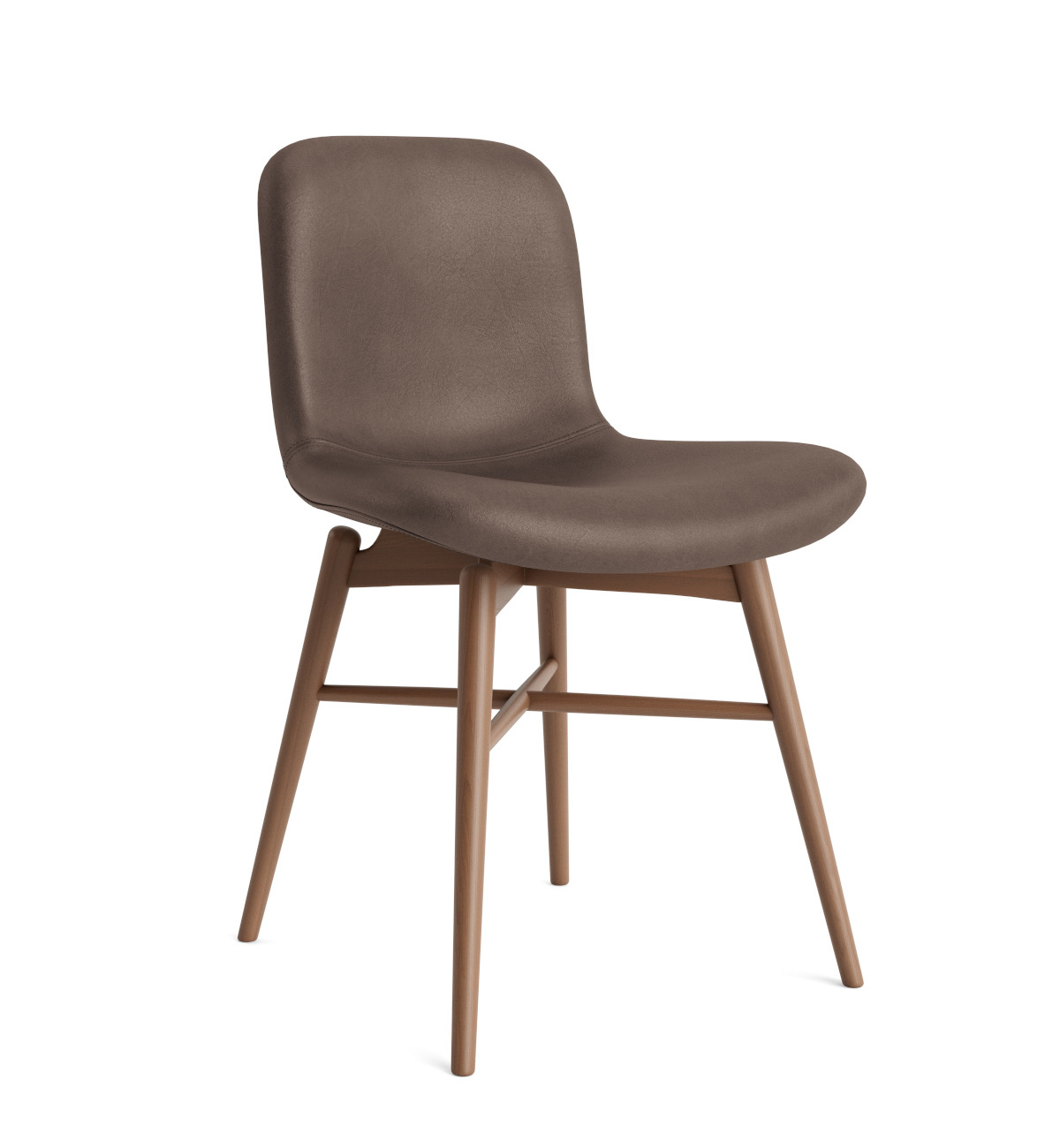 Langue Chair Wood, eiche geräuchert / dunes dark brown 21001