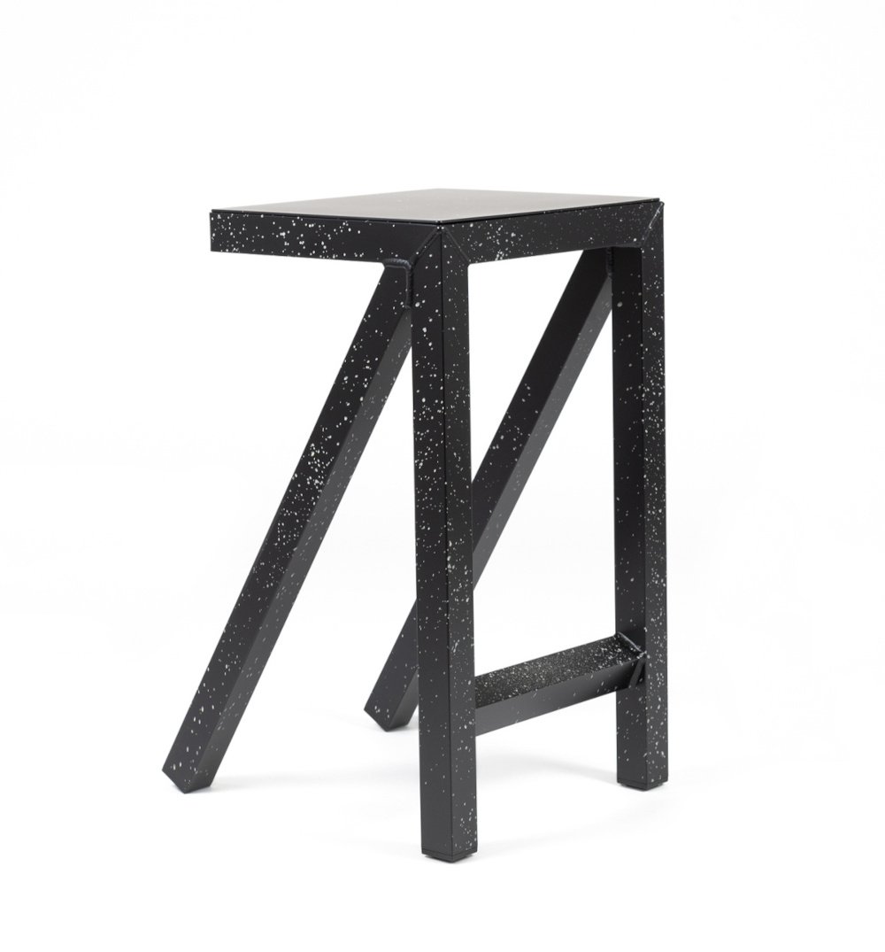 Magis Bureaurama Barhocker 62 cm – schwarzer Design-Hocker Magis Bureaurama Barhocker 62 cm, schwarz, moderner Design-Hocker, ergonomisch, komfortabel