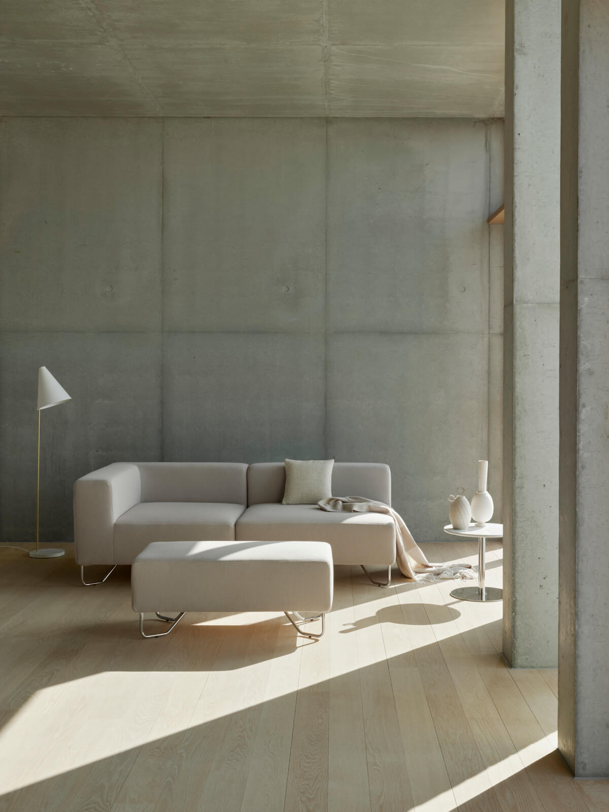 Softline Lotus Sofa, hochwertiges modulares Sofa, flexibel erweiterbar, skandinavisches Design