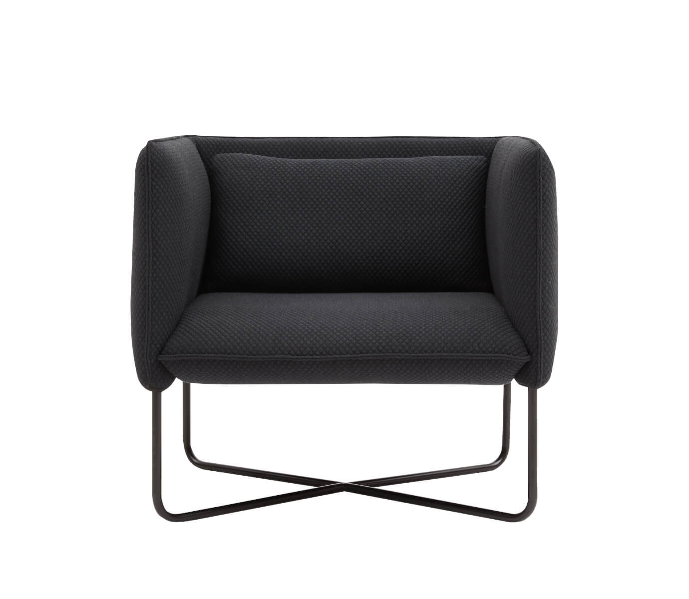 Softline Groove Sessel mit ergonomischem Design, gepolstert, skandinavischer Stil, komfortabel und langlebig, modern