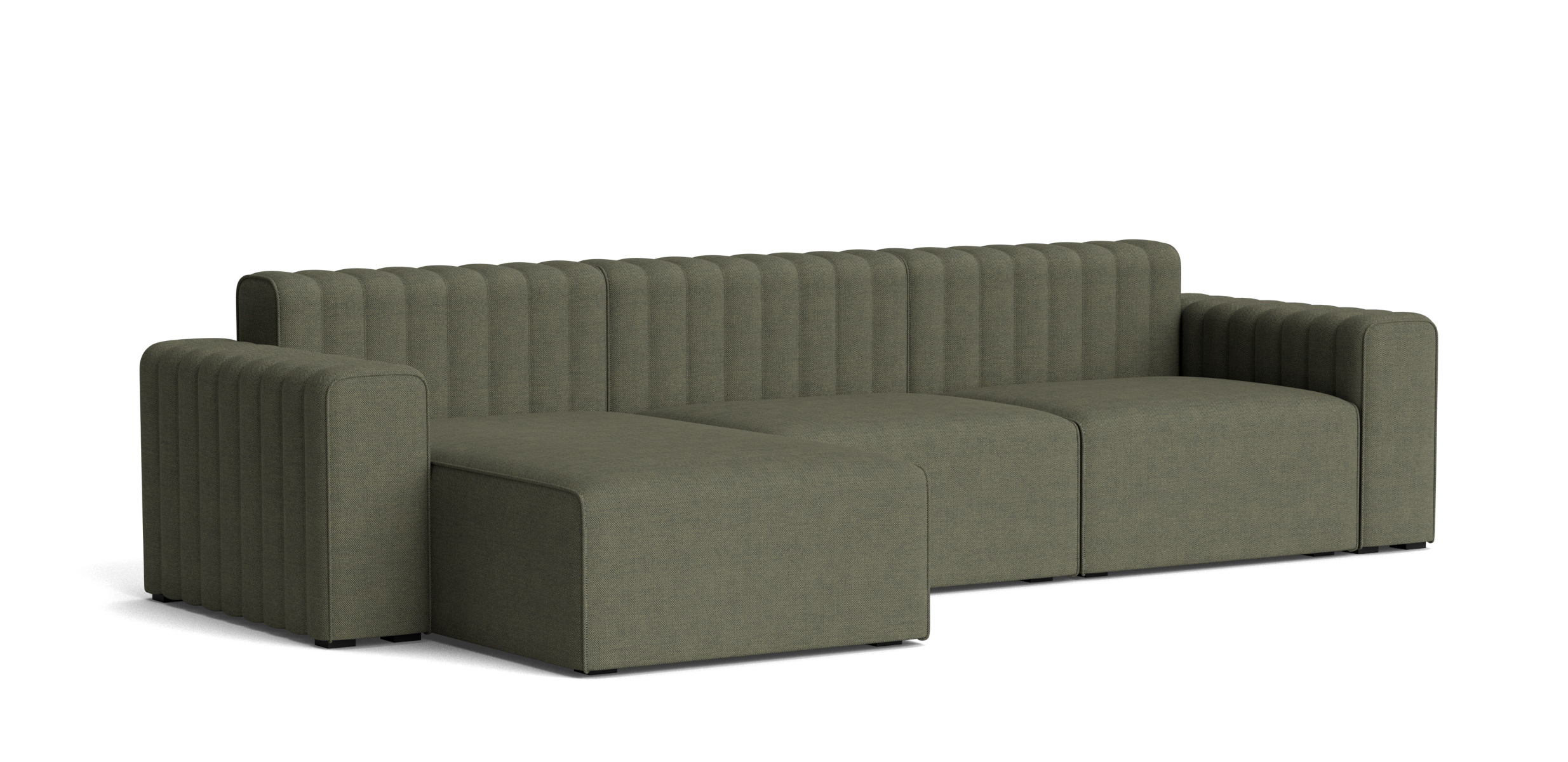 Riff Sofa, links, kvadrat -  fiord 2 - 961