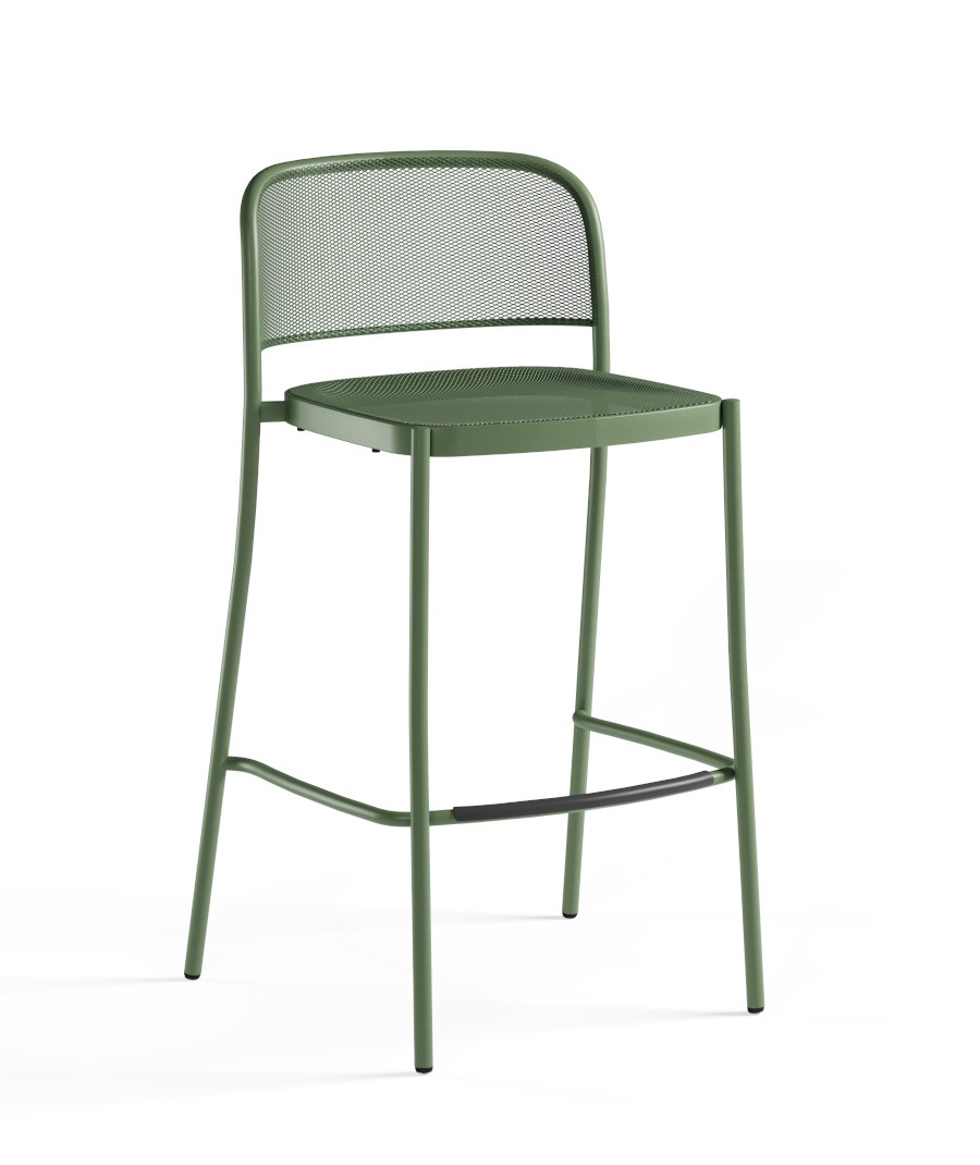 Cafe Barhocker, militärgrün