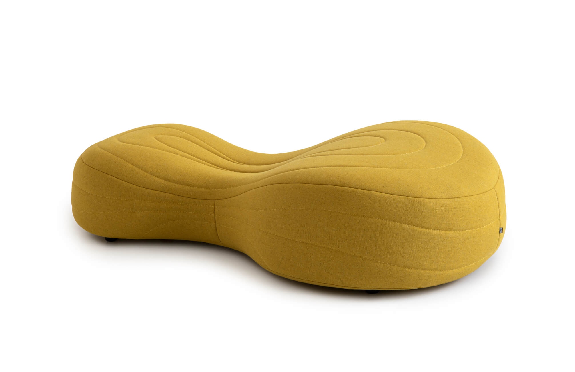 Bouli Sofa 2-Sitzer mit Fußgleiter