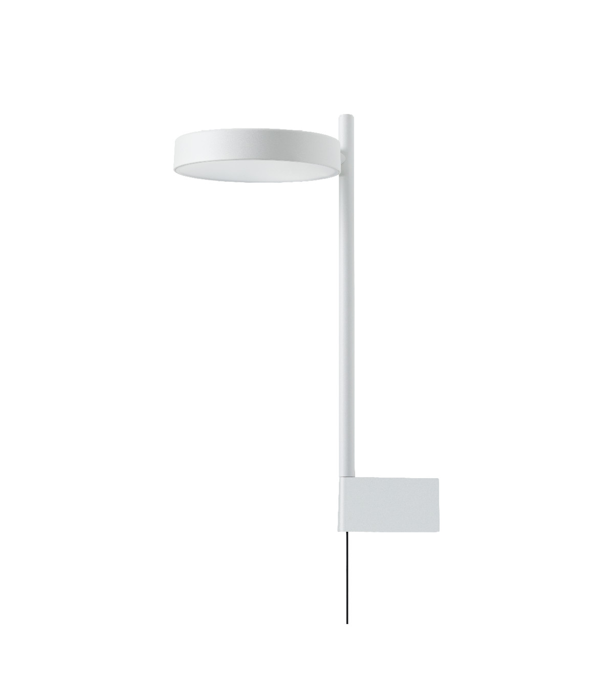 w242 Pastille alu br2 Wandleuchte, traffic white