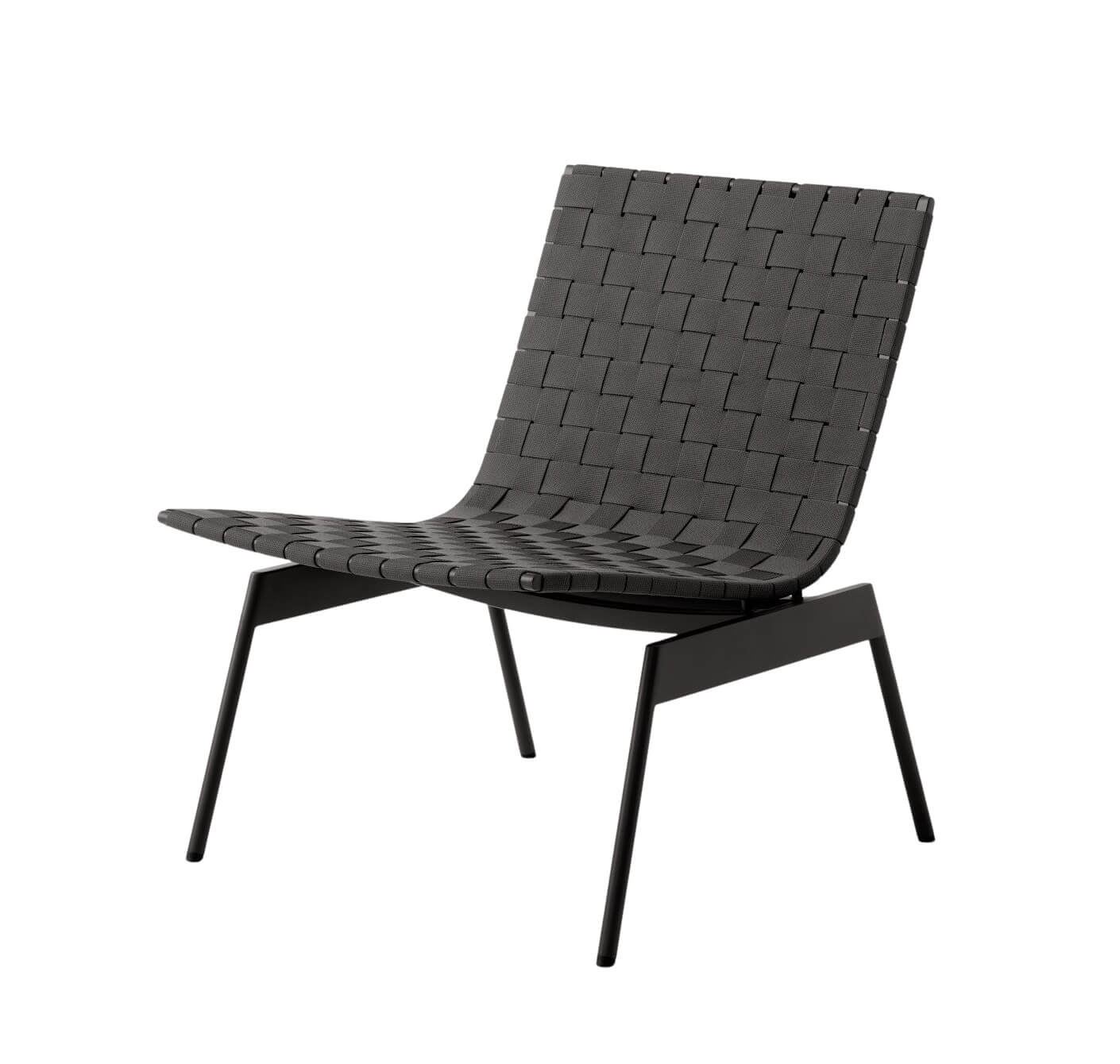 Ville AV44 Loungesessel, schwarz