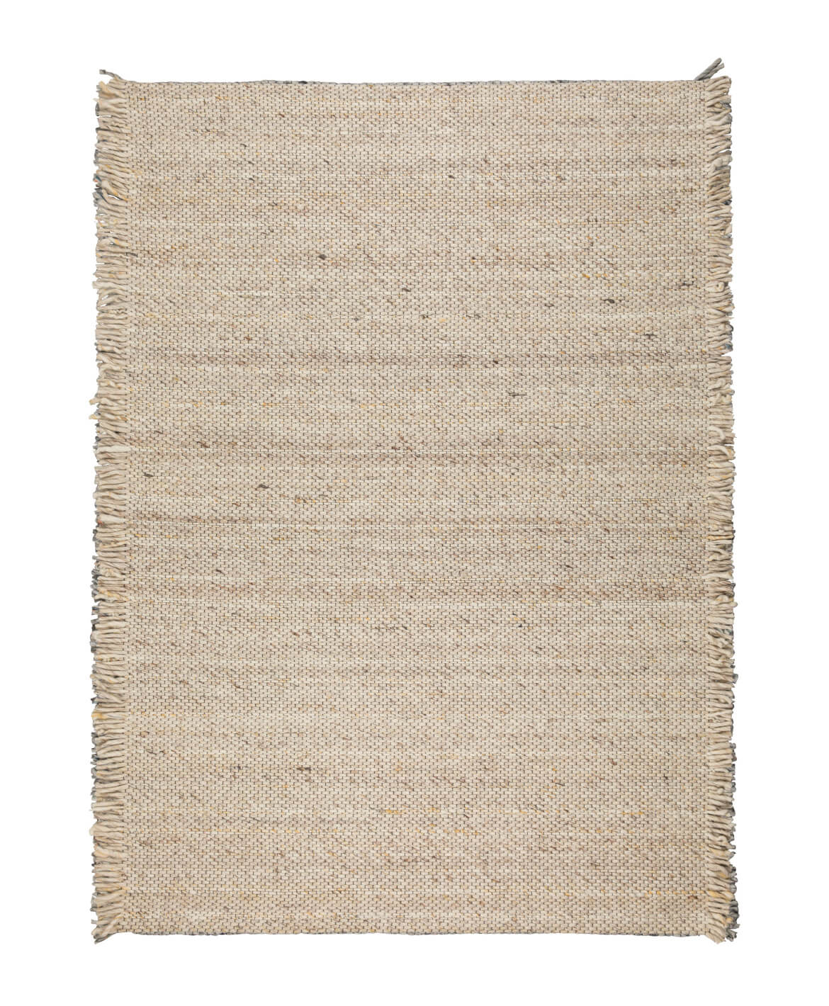 Frills Teppich, 170 x 240 cm, beige / gelb