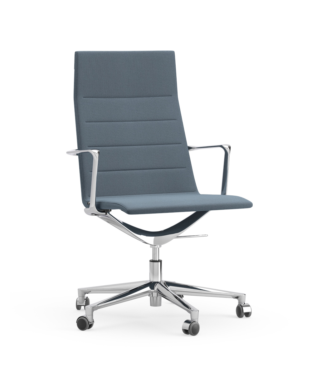 Valea Chair High Back, 5 star base Bürodrehstuhl