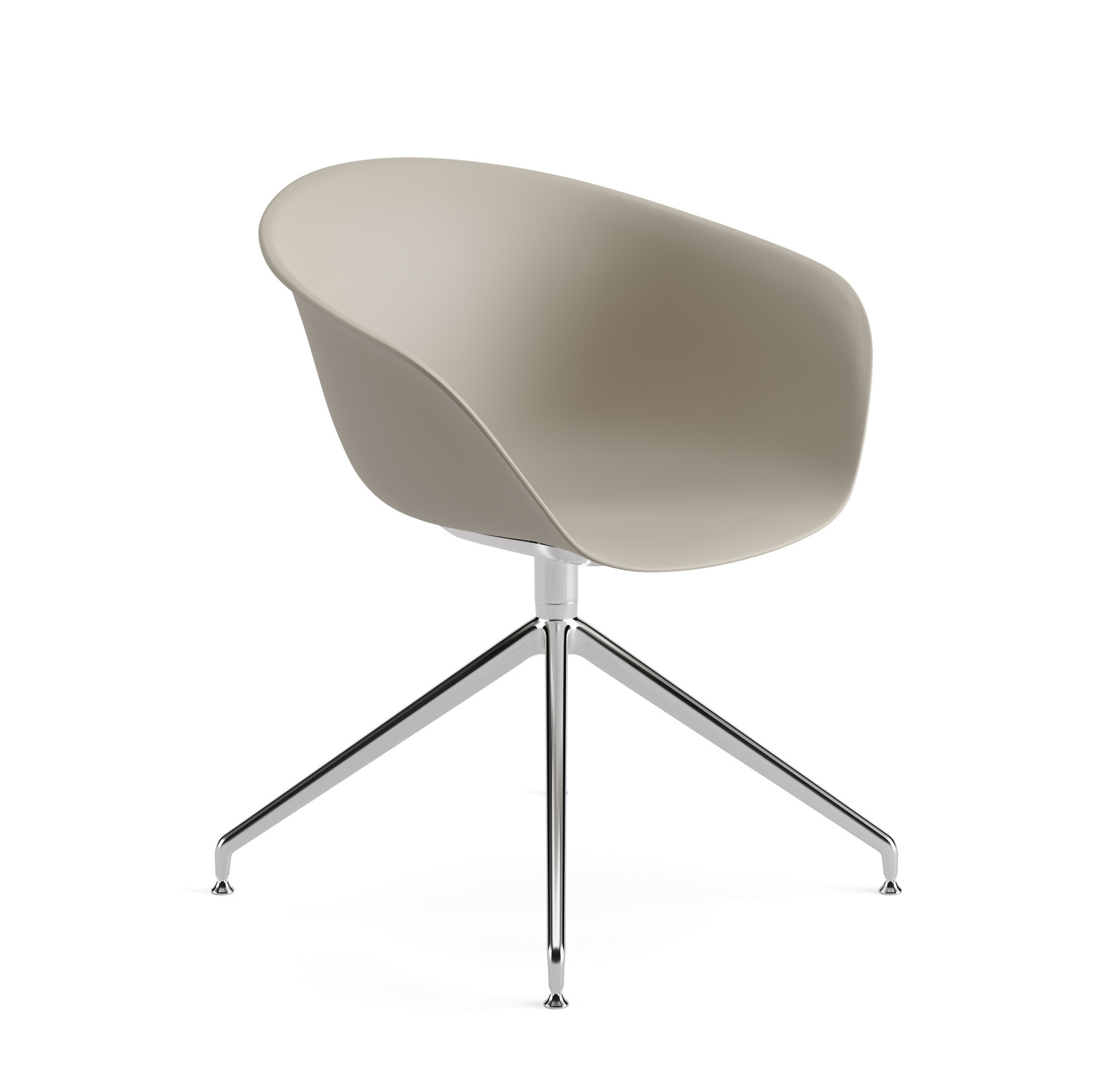 Duna 02 Stuhl, aluminium / taubengrau #4206