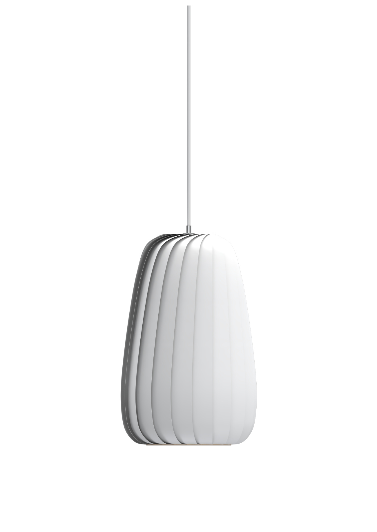 ST906 Pendelleuchte, Ø 25 x 42 cm, weiß