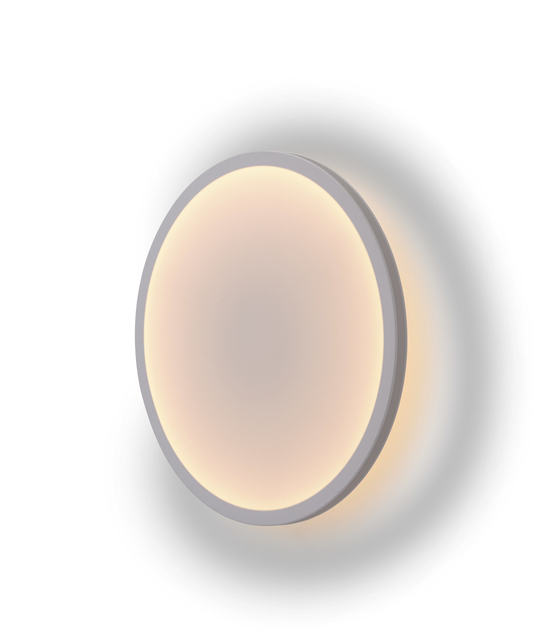 Calm LED Wandleuchte, Ø 90 cm, grau Calm LED Wandleuchte, Ø 90 cm, grau