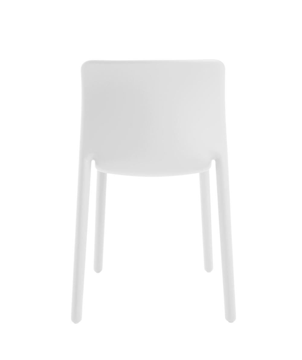 Magis First Stuhl weiß, ergonomischer Armlehnstuhl, leicht, langlebig, modernes italienisches Design