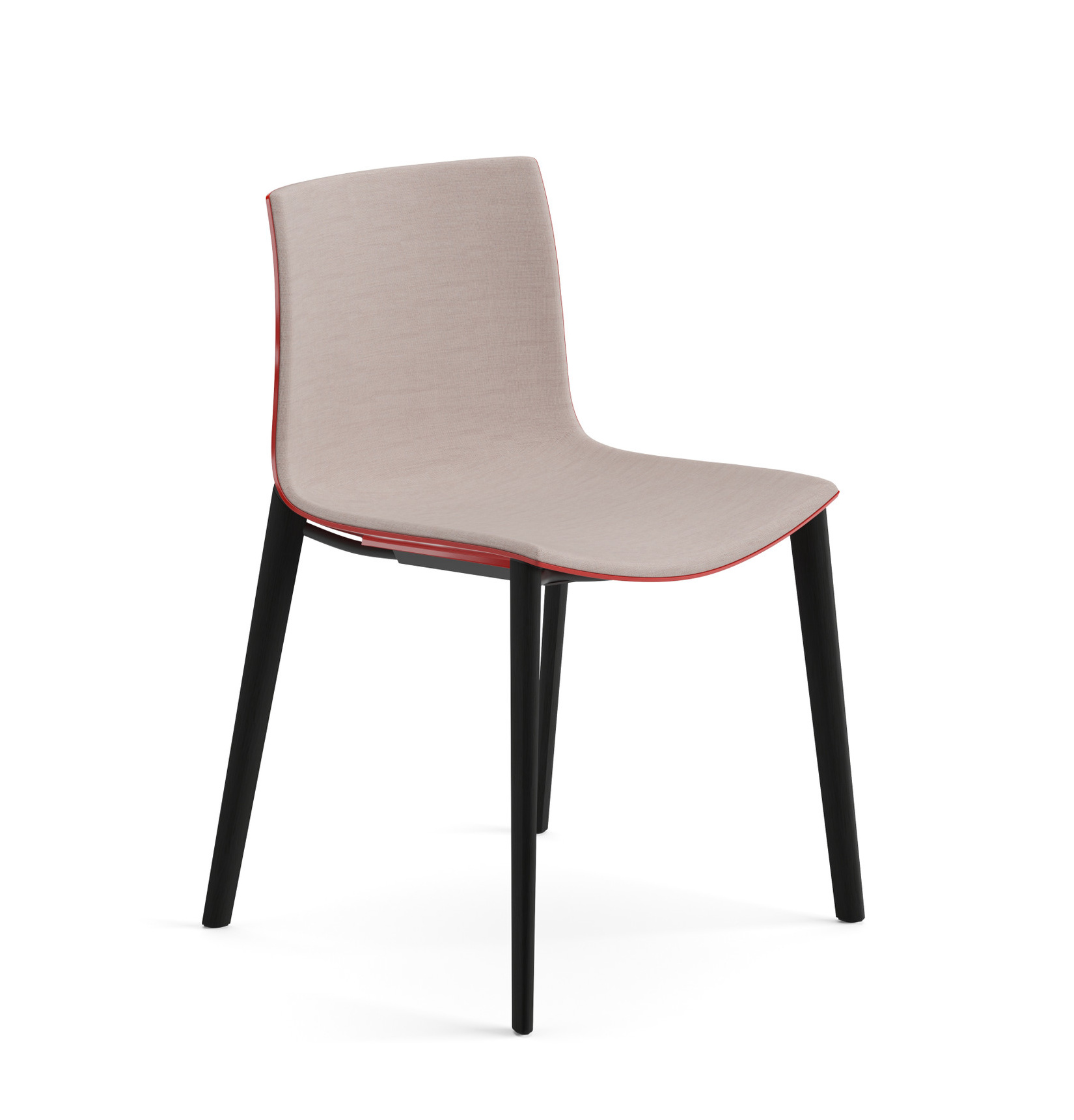 Catifa 46 Stuhl, kunststoff, vorne bezogen #0358