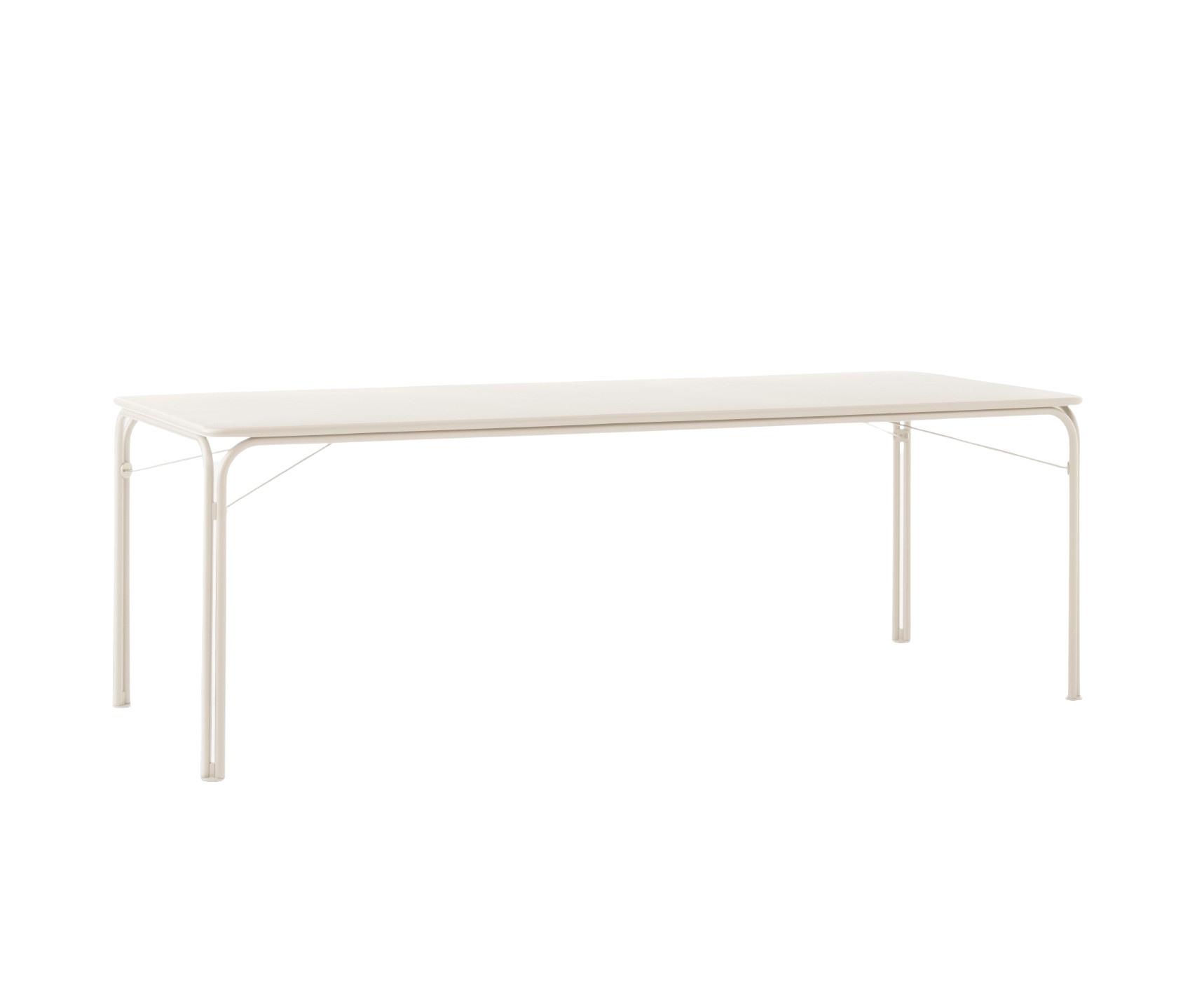 Thorvald SC99 Gartentisch, 220 x 90 cm, ivory