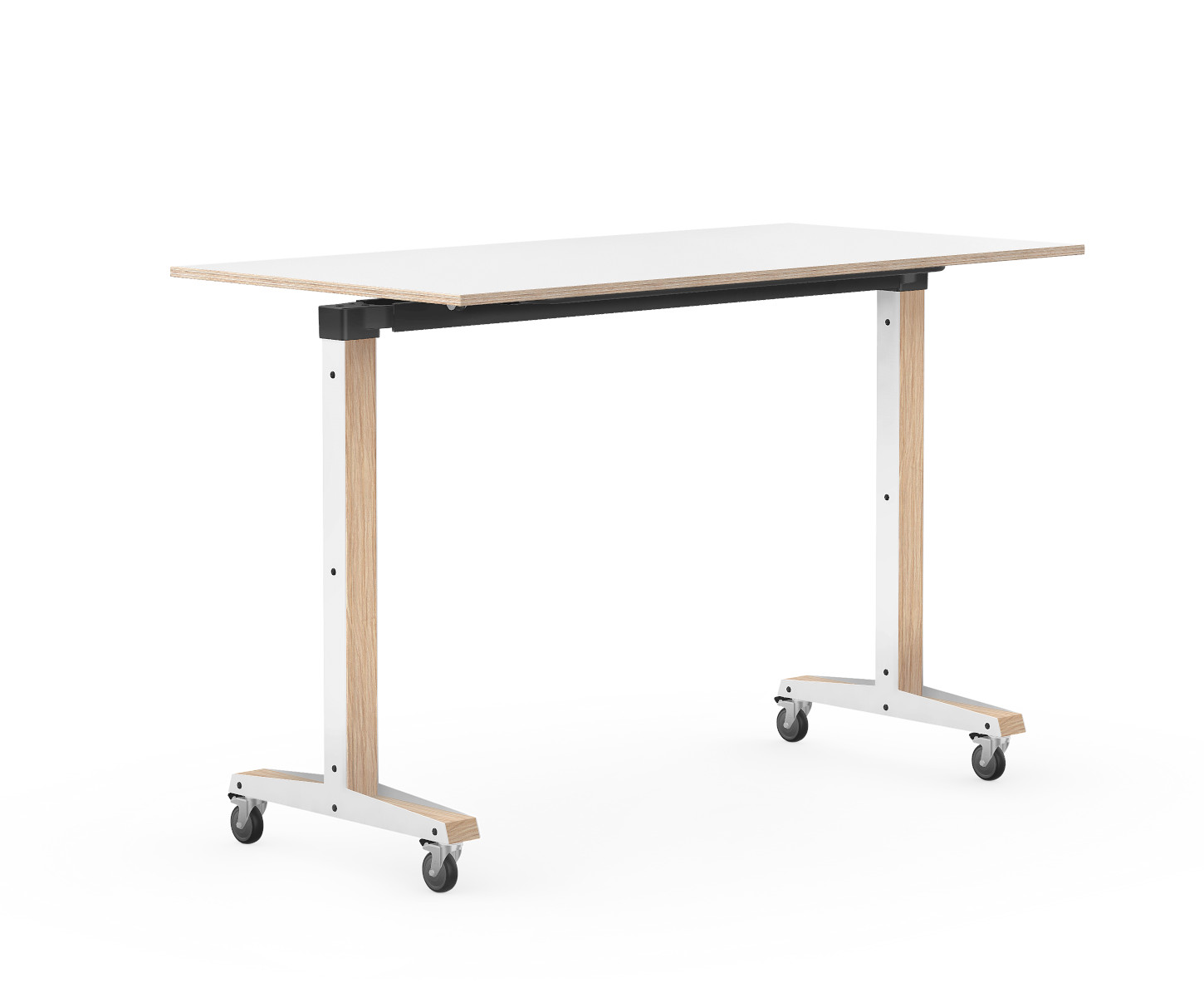 Design-Stehtisch Interstuhl WHAT IF WE FLY WT203, robust, stilvoll und funktional für Arbeitsumgebungen und Empfangsbereiche