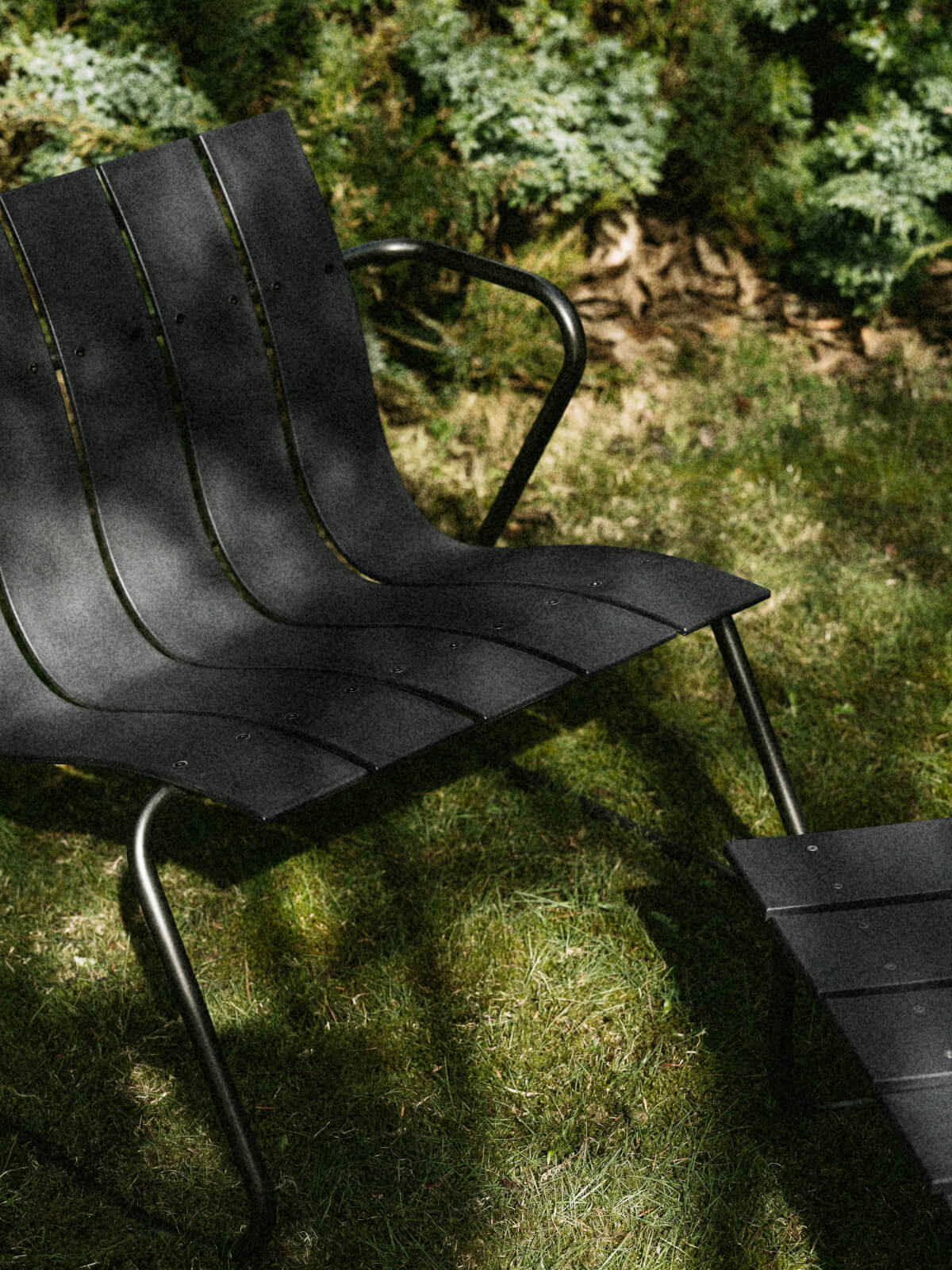 Ocean Lounge Chair, schwarz