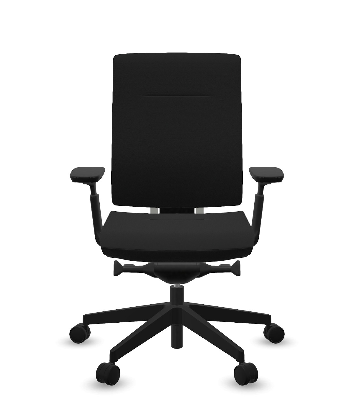 Profim Xenon 10SFL Bürostuhl mit gepolstertem Rücken, ergonomisch, höhenverstellbar, schwarz