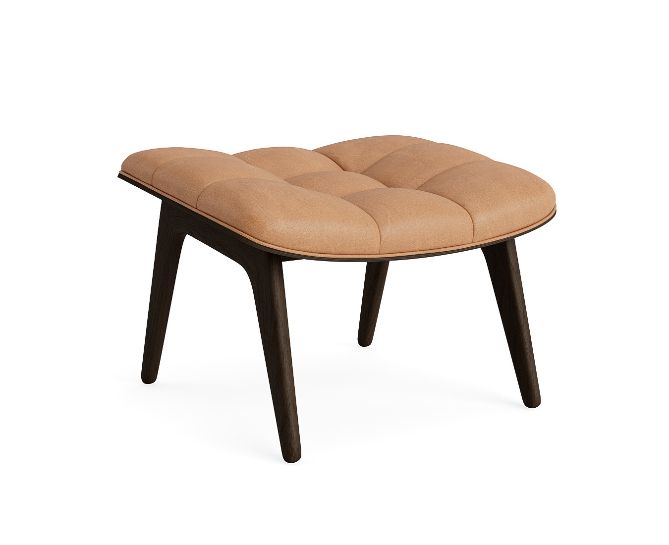 Mammoth Ottoman, eiche geräuchert / dunes camel 21004