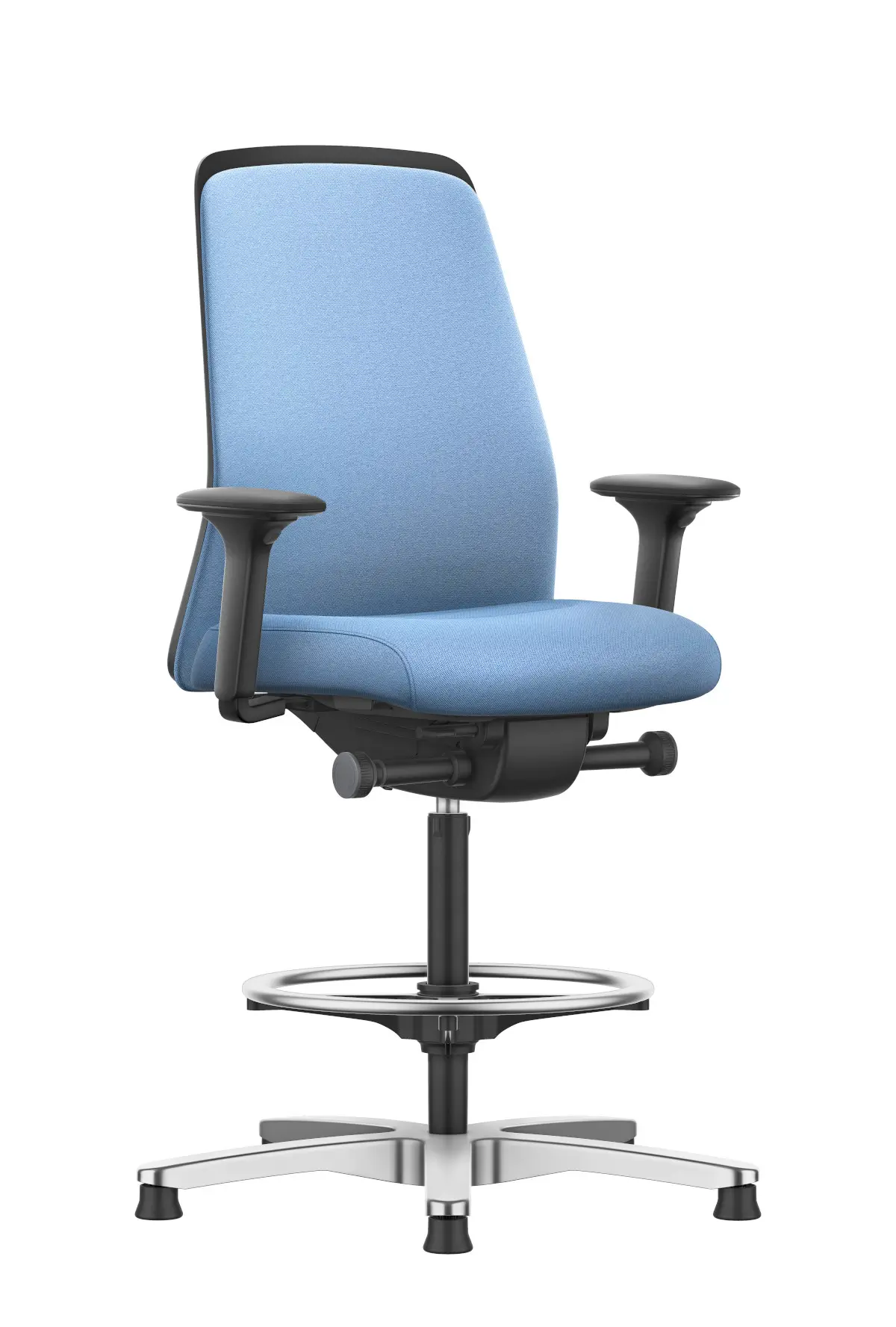 Interstuhl EVERYis1 EV916 Counter Drehstuhl in Blau
