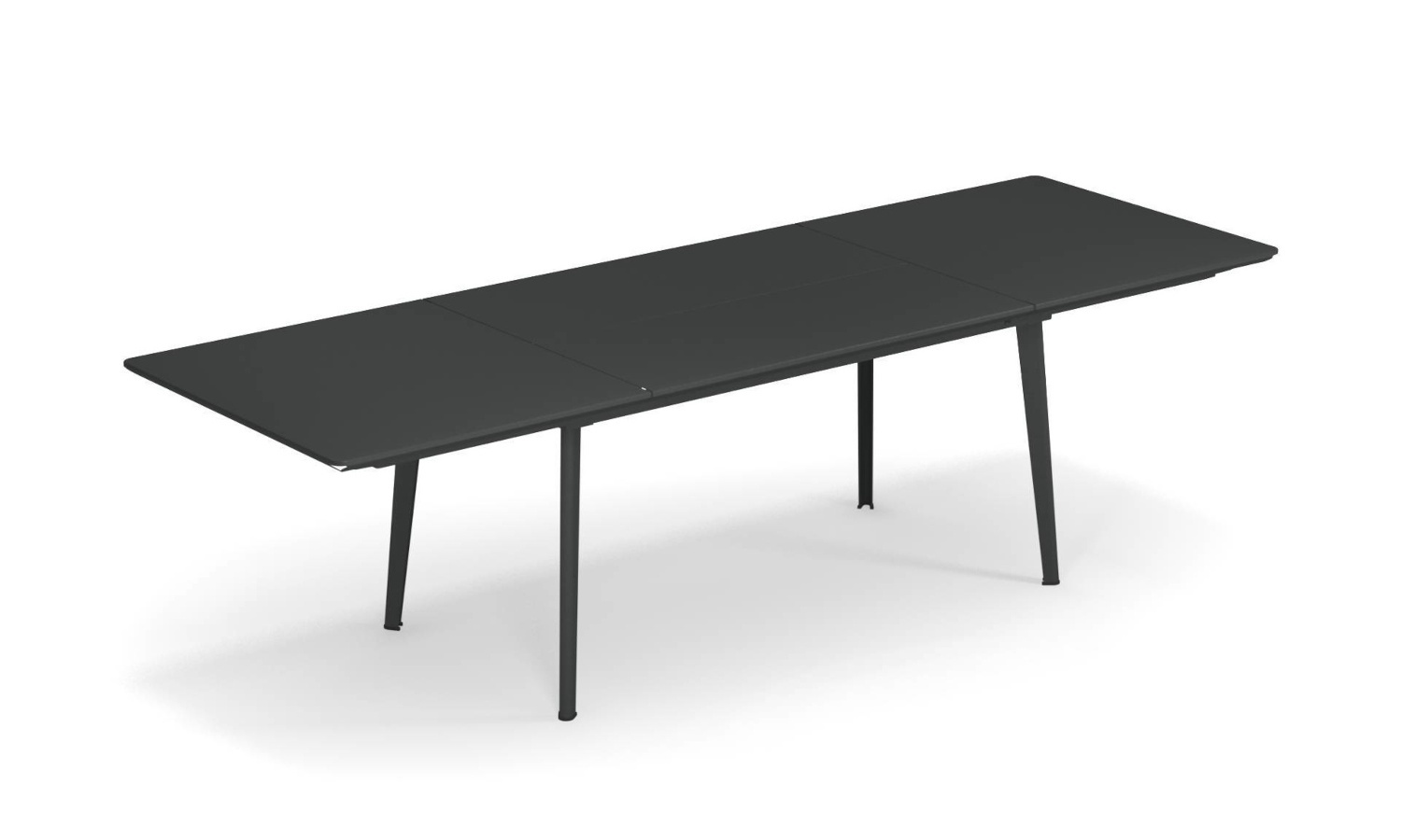 Plus4 Ausziehtisch 160 cm, antikeisen