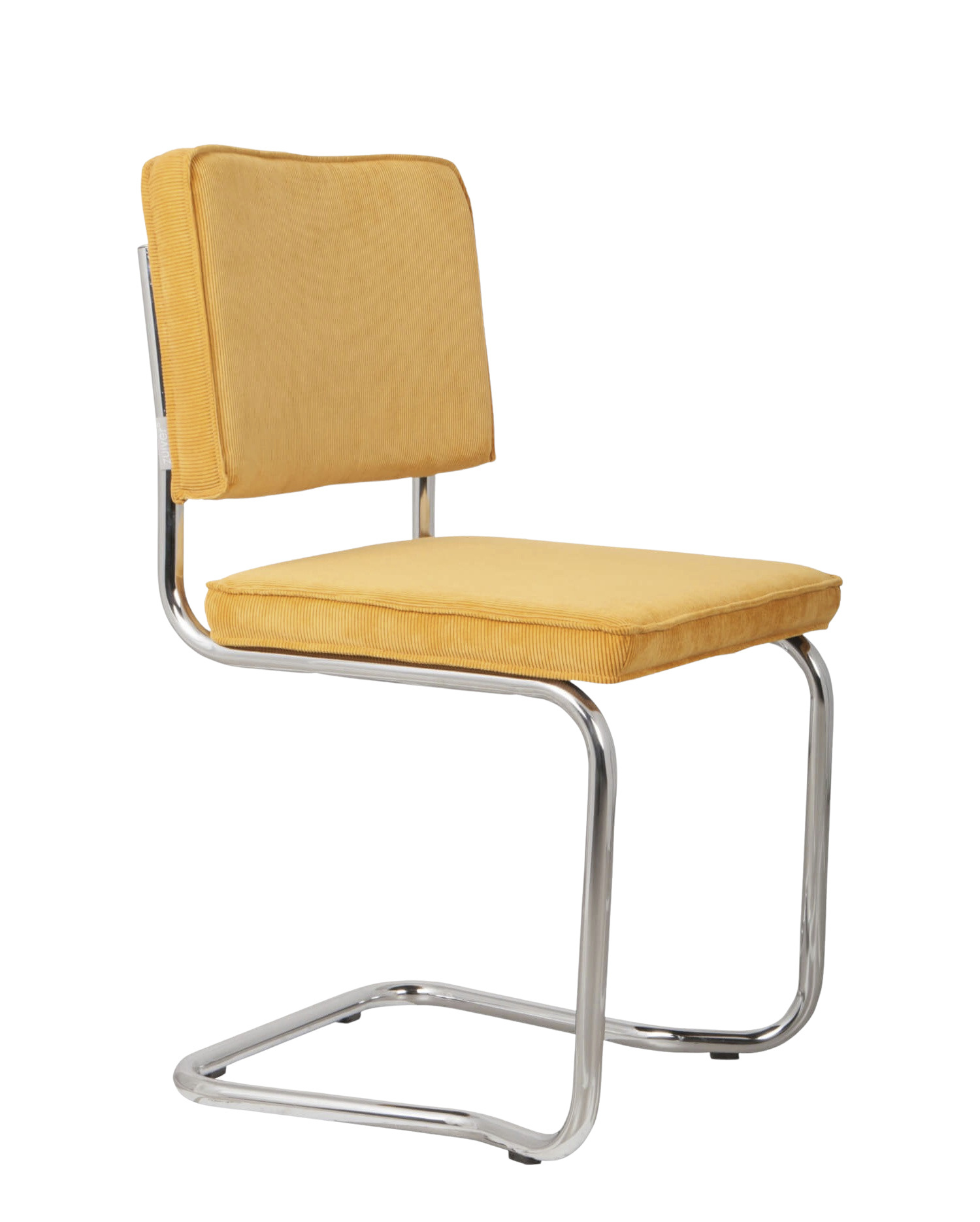 Zuiver Ridge Kink Rib Stuhl in Gelb – eleganter Designstuhl für moderne Esszimmer und Büros Zuiver Ridge Kink Rib Stuhl in Gelb – moderner Designstuhl mit markantem Rippendesign für stilvolle Innenräume