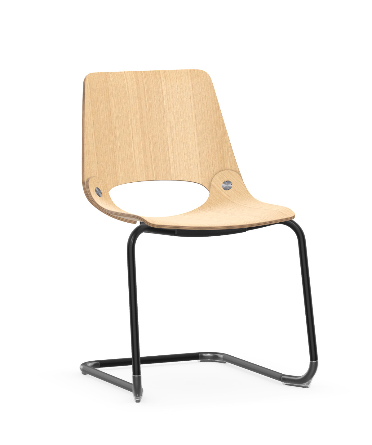 Besucherstuhl Interstuhl SHUFFLEis1 SU521, modern, ergonomisch, robust, stapelbar, perfekt für Büro, Konferenz und Empfang