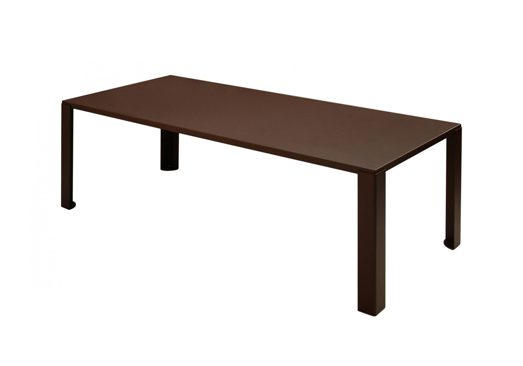 Big Irony Outdoor Gartentisch, 200 x 90 cm, rust