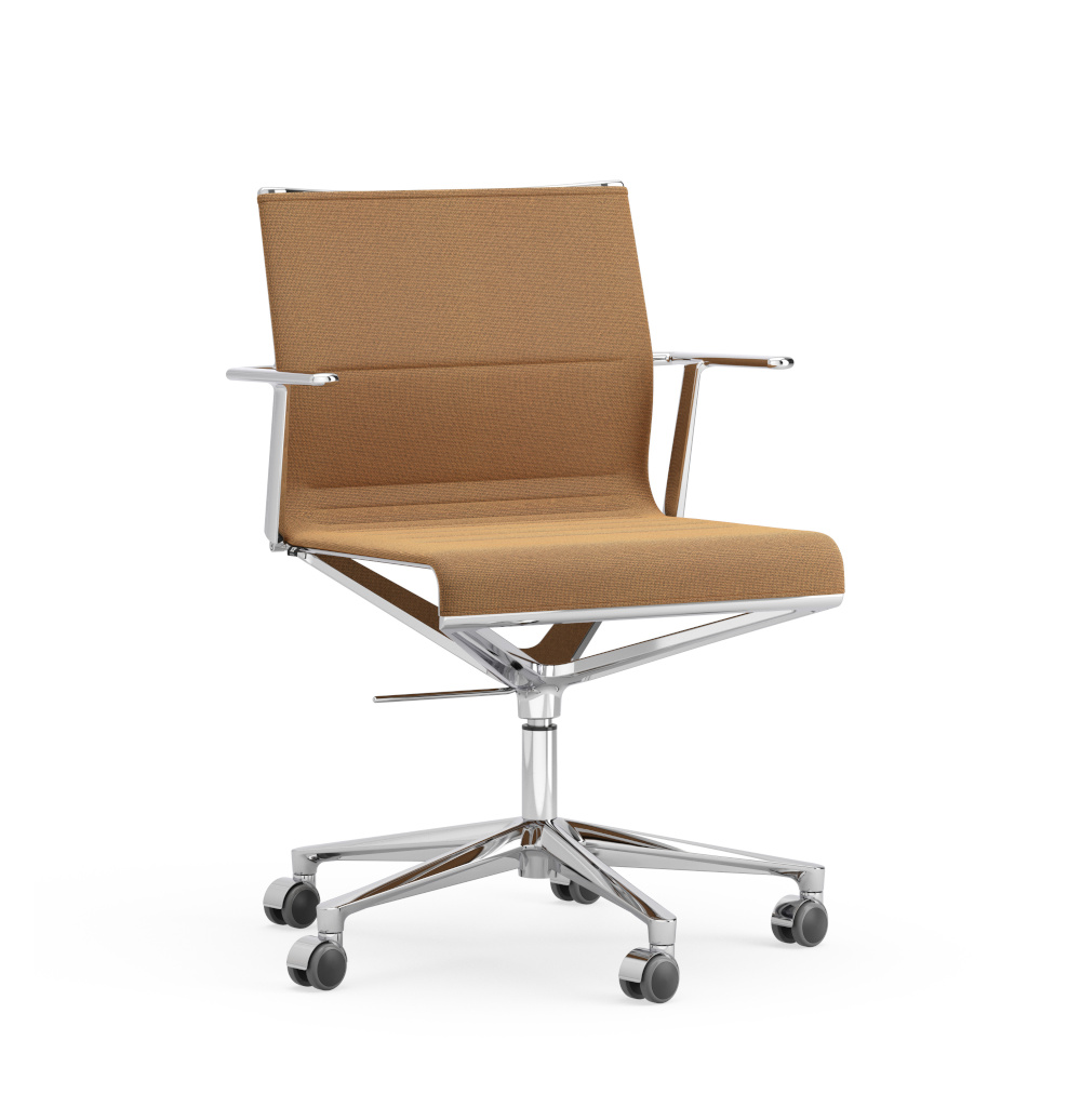 Stick Chair Low Back, 5 star base Bürodrehstuhl