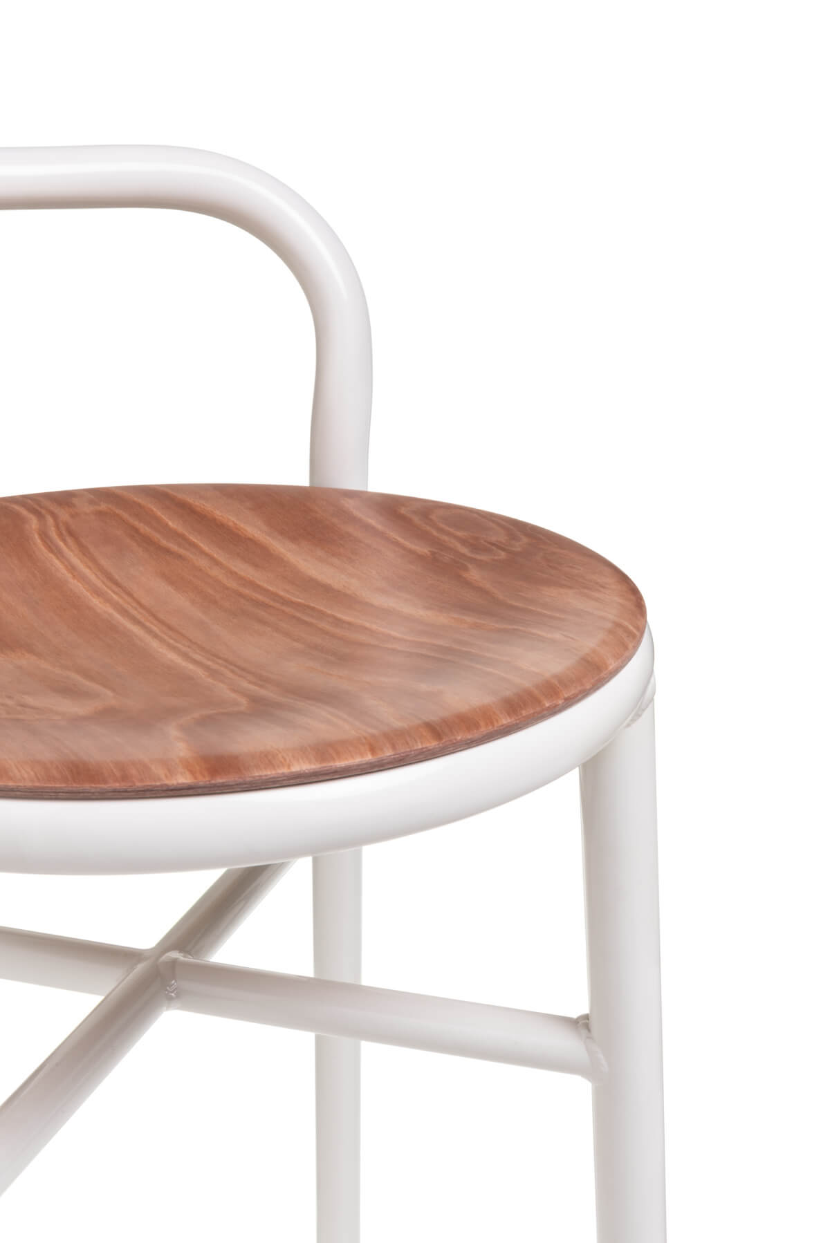 Magis Pipe Barhocker, modernes Design, stabiler Metallrahmen, ergonomisch, hochwertig