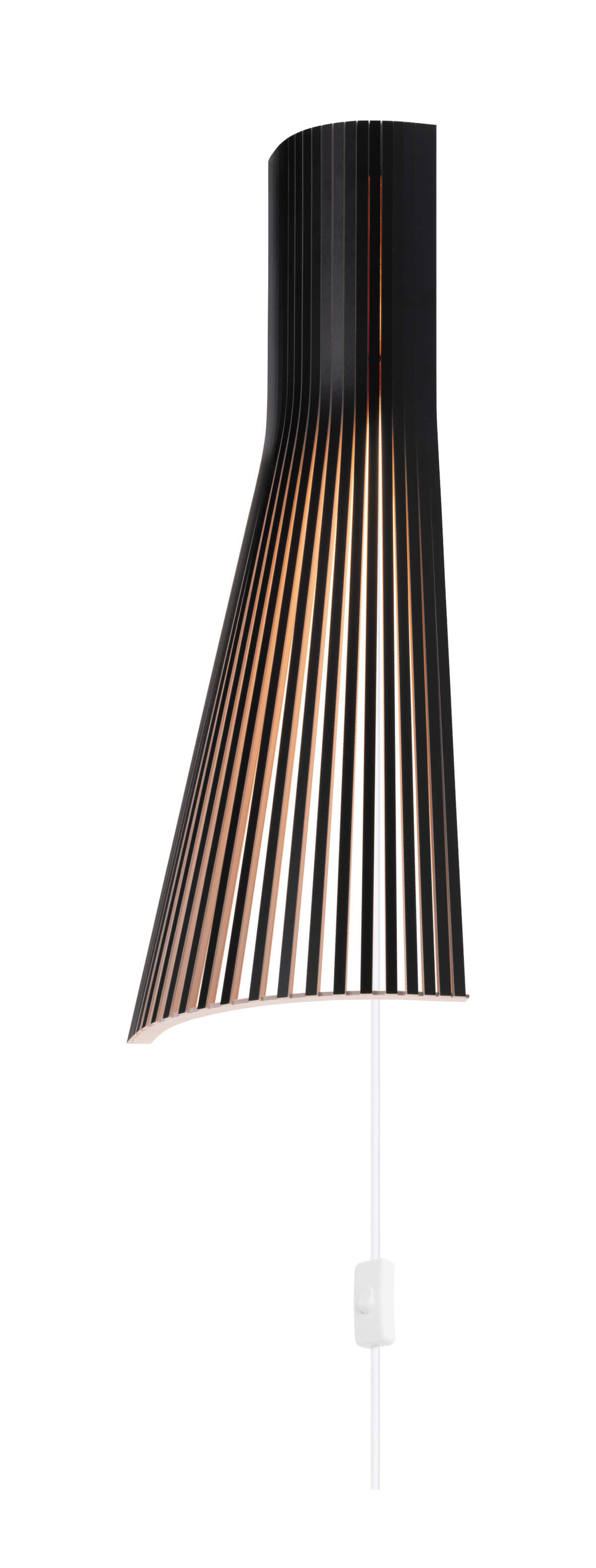 Secto 4236 Eckleuchte, mit Kabel, schwarz