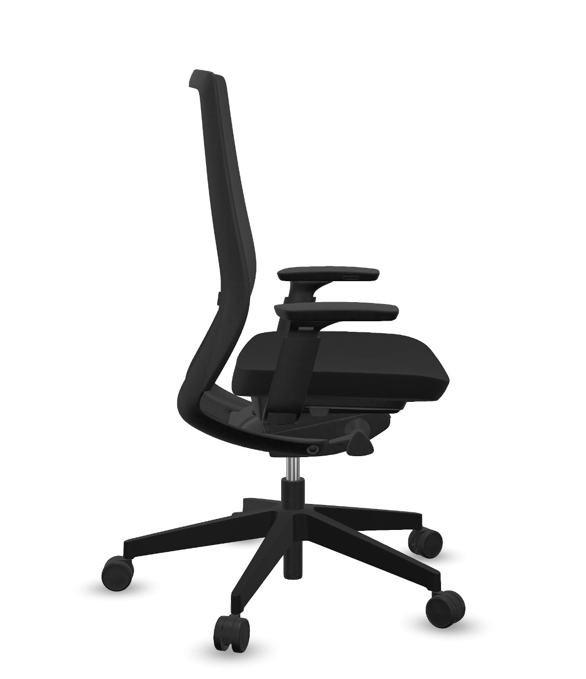 Höhenverstellbarer Profim Accis Pro 150SFL Bürostuhl mit Netzrücken und Komfortpolsterung