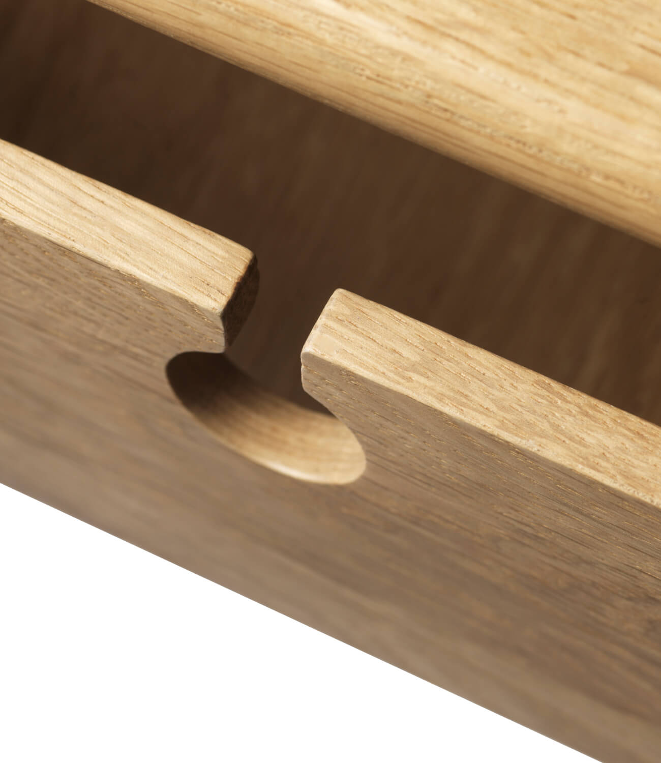 FDB Møbler C67 Butler Schreibtisch, nordisches Design, Eiche natur, groß, funktional, nachhaltig