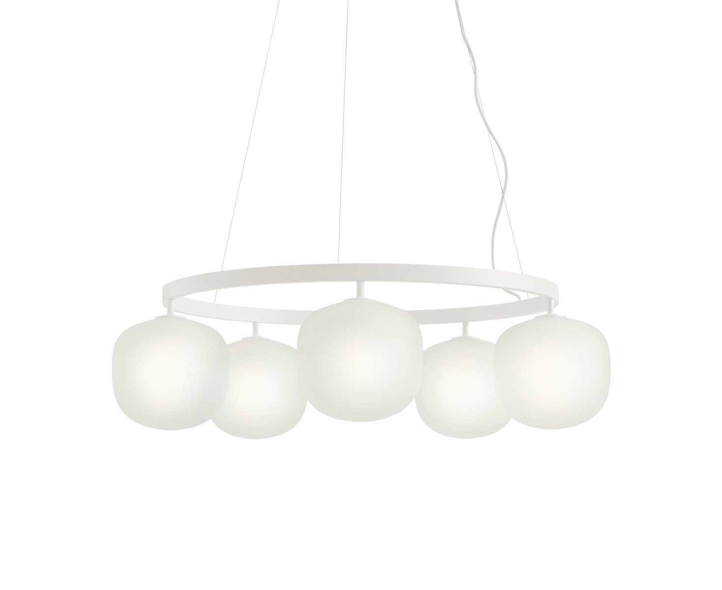 Rime Kronleuchte, weiß