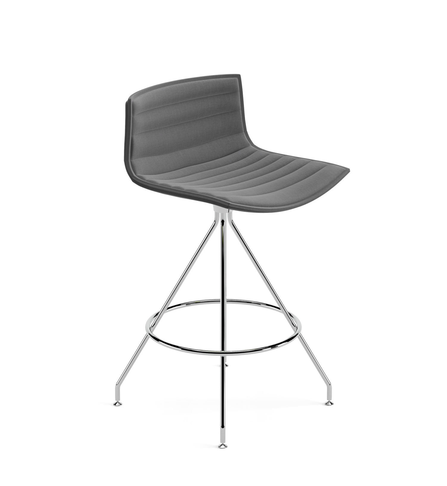 Catifa 46 Barhocker, höhe 65 cm, voll bezogen #0496