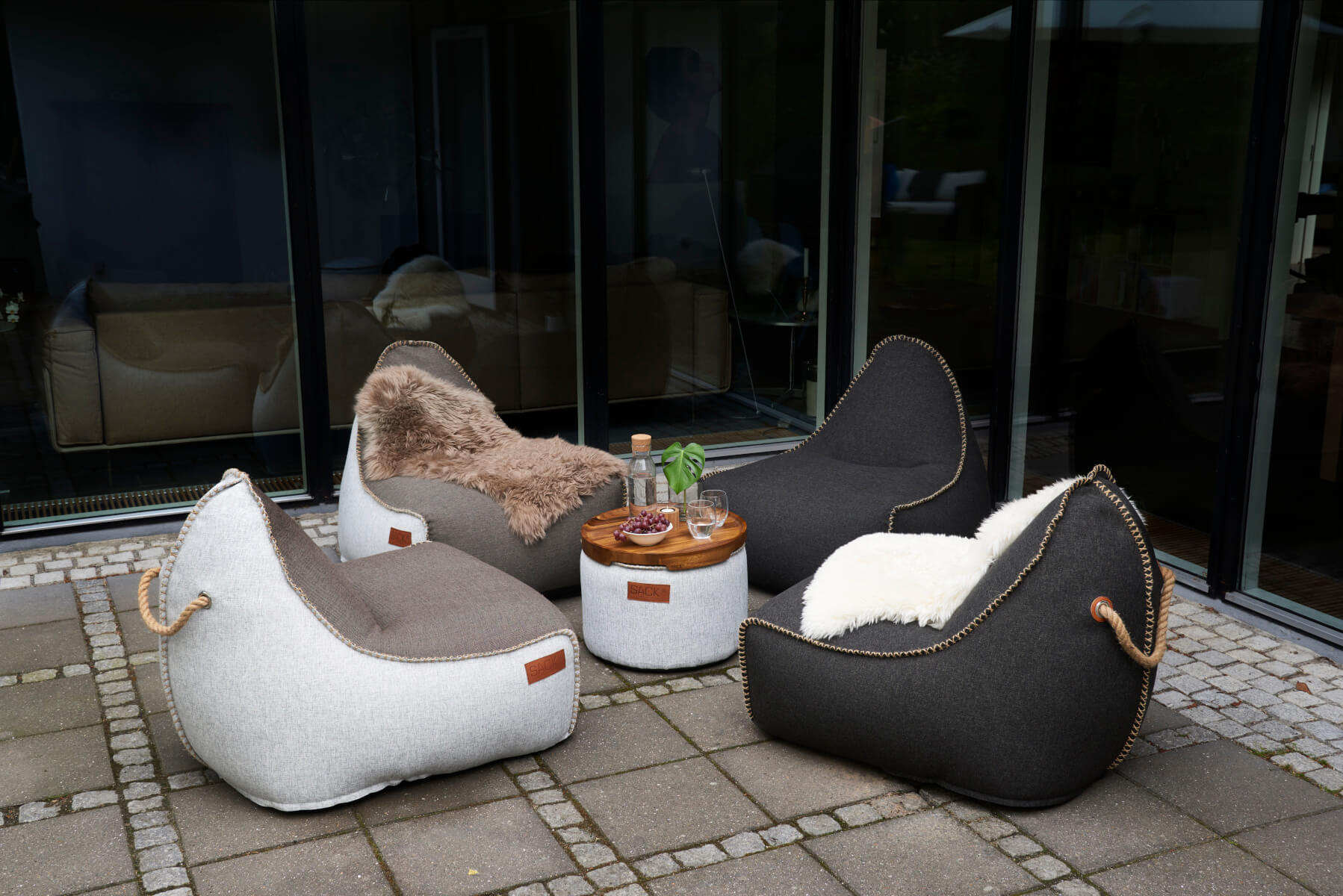 Cobana Lounge Chair, dunkelgrau